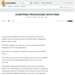 Scripting Processing With MIDI: 12 Steps