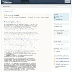 ScriptingListener - JBoss Community