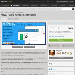 AREX - Clinic Management System