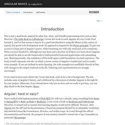 Angular Basics by ScriptyBooks - Introduction