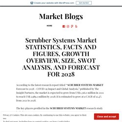 Scrubber Systems Market STATISTICS, FACTS AND FIGURES, GROWTH OVERVIEW, SIZE, SWOT ANALYSIS, AND FORECAST FOR 2028 – Market Blogs