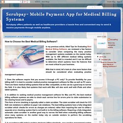 How to Choose the Best Medical Billing Software?