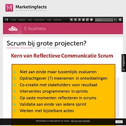 Scrum bij grote projecten?