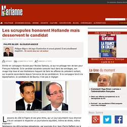 Les scrupules honorent Hollande mais desservent le candidat