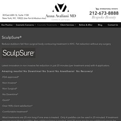 Sculpsure NYC - Non Invasive Fat Reduction Manhattan Anna Avaliani MD – Cosmetic & Laser Surgery  