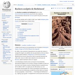 Rochers sculptés de Rothéneuf