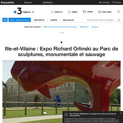 Expo Richard Orlinski au Parc de sculptures, monumentale et sauvage