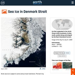 Sea Ice in Denmark Strait