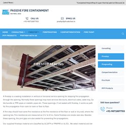 Fire Stop Sealing I Fire Stopping Installation