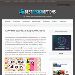 1000+ Free Seamless Background Patterns