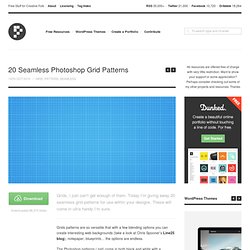 20 Seamless Photoshop Grid Patterns