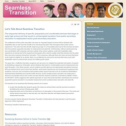 Seamless Transition Overview