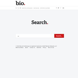 The Biography Channel - Bios Search