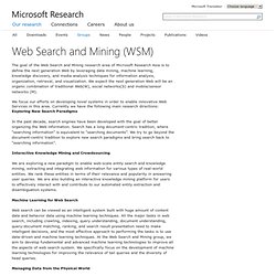 Web Search & Mining