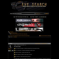 EVE Search - Moon mineral values and POS costs rough guide