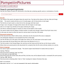 Pompeii In Pictures