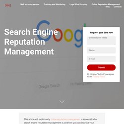 Search Engine Reputation Management