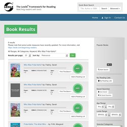 Search Results - Find a Book