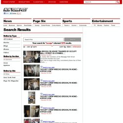 NewYorkPost Search Results: occupy