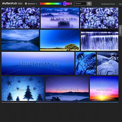 Search Images by Color with Spectrum - Shutterstock Labs