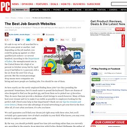 The 20 Best Job Search Web Sites