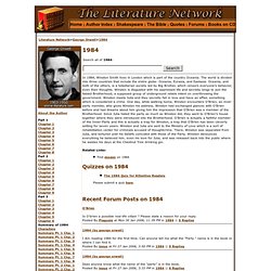 1984 by George Orwell: A searchable online version at The Literature Network