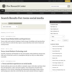 You searched for teens social media
