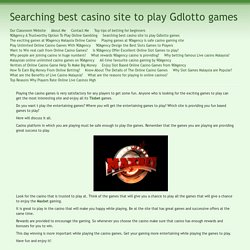 Play Gdlotto games with best casino site