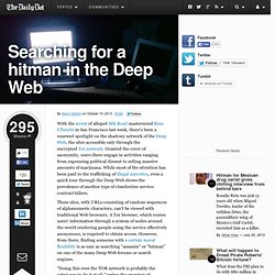 Searching for a hitman in the Deep Web