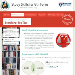 Study Skills for 6th Form