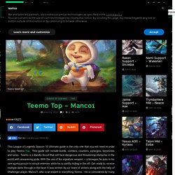 Teemo Top Guide - Manco1