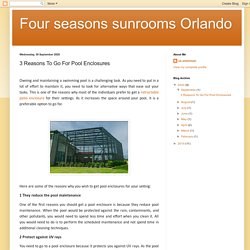 Retractable Pool And Patio Enclosures
