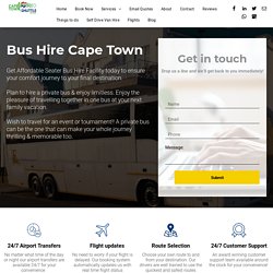 Cape Town Shuttle Service