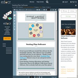 Seating Plan Software