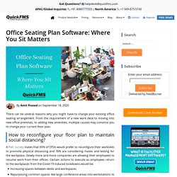 Office Seating Plan Software: Where You Sit Matters