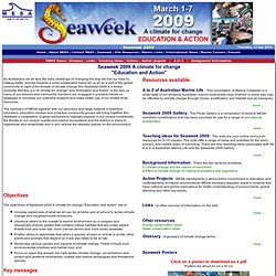 Seaweek 2009: Um clima de mudança - "Educação e Ação"