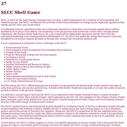 SECC Shell Game