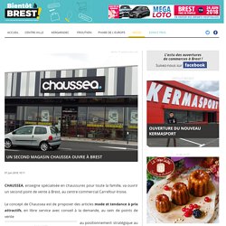 UN SECOND MAGASIN CHAUSSEA À BREST