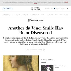 A Second da Vinci Smile Has Been Discovered - Illusion Chasers