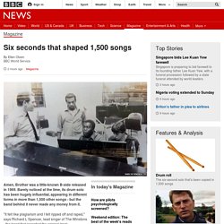 Six seconds that shaped 1,500 songs - BBC News
