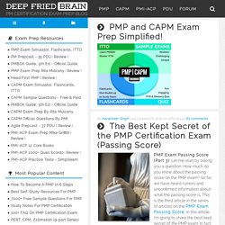 The Best Kept Secret of the PMP Certification Exam (Passing Score)