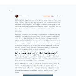 15 Secret Codes on iPhone You Never Tried Before!