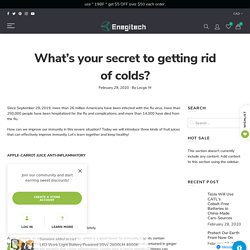 What’s your secret to getting rid of colds? – Enegitech