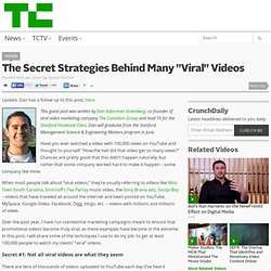The Secret Strategies Behind Many "Viral" Videos