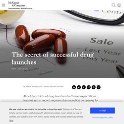 The secret of successful drug launches