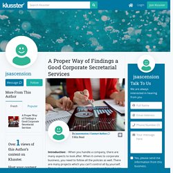 klusster