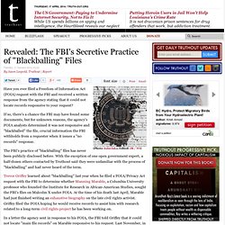 Revealed: The FBI's Secretive Practice of "Blackballing" Files