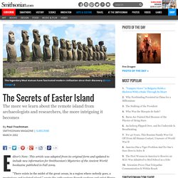 The Secrets of Easter Island