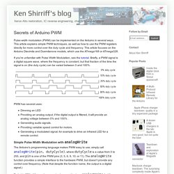 Secrets of Arduino PWM