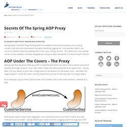 Secrets of the Spring AOP Proxy - Intertech Blog